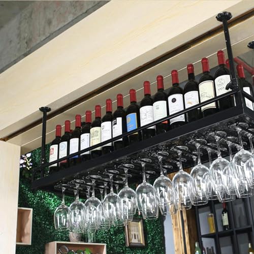 Casier à vin mural industriel porte-bouteilles suspendu haute capacité - 5