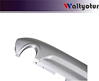 Vista 5 de waltyotur Cubierta de parachoques inferior trasera plata reemplazo para escape 2013 2014 2015 2016 2017 CJ5Z17K83BA