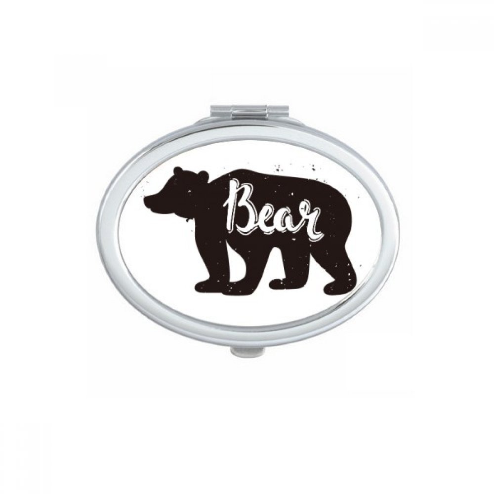 Miroir de poche portable musaraignes petit miroir maquillage compact sac à main