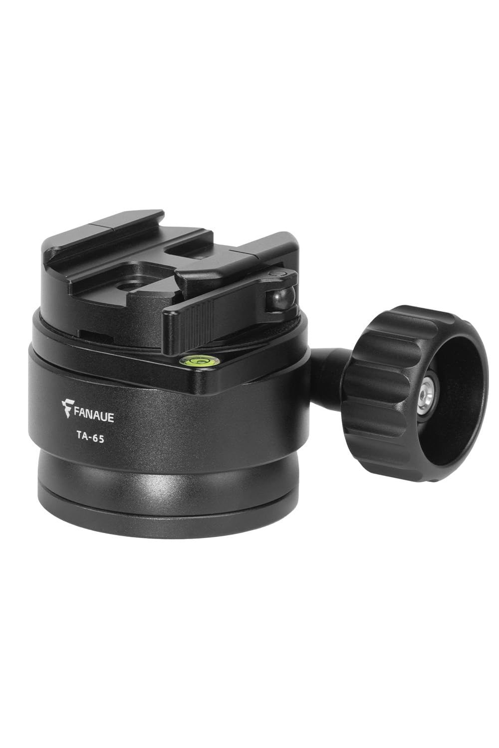 FANAUE 65mm Low Profile Hunting Ball Head, 22lbs Load Capacity, Compatible with Arca-Swiss for Rifle Shooting Rest and Outdoor Activities