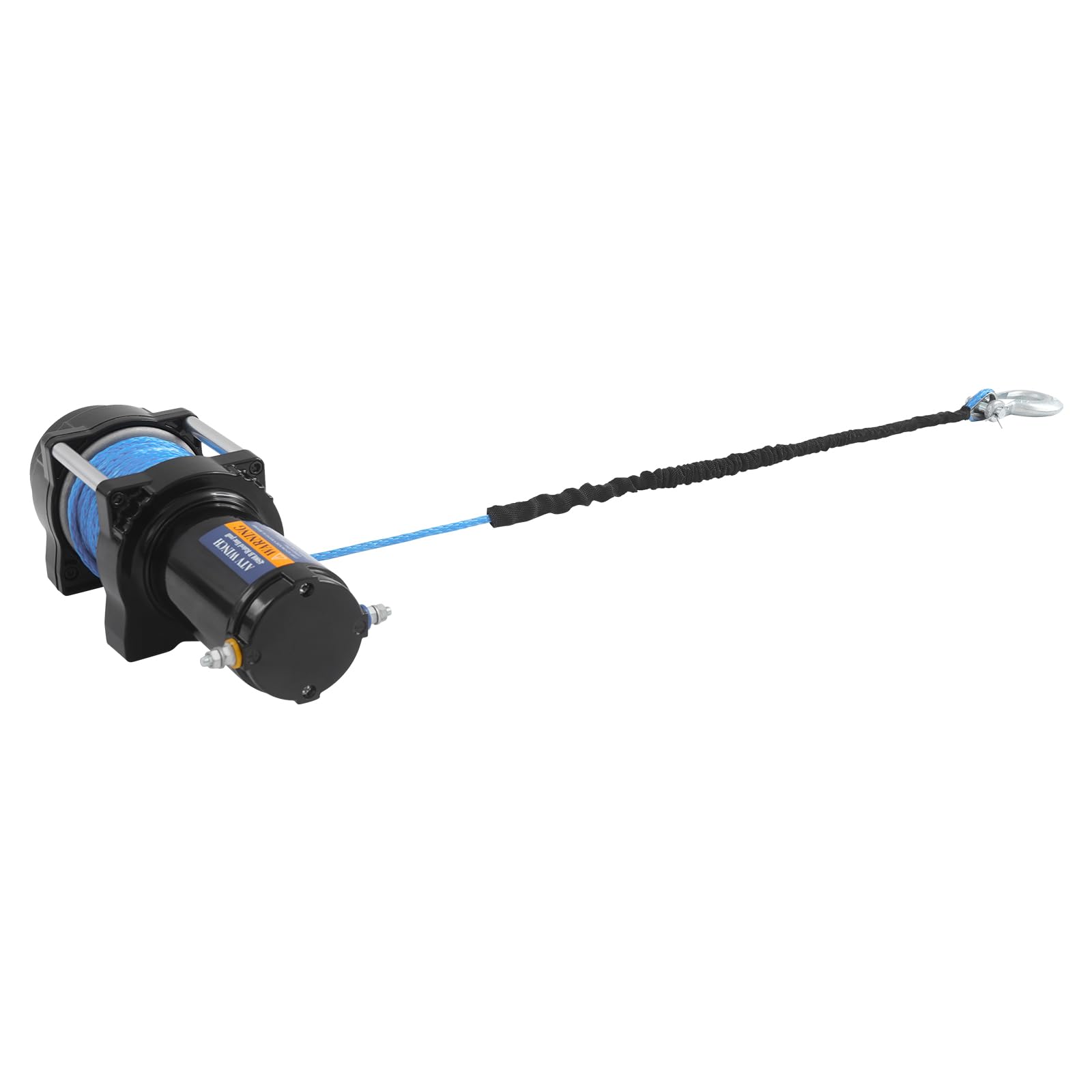 Verricello elettrico 4500lbs per fuoristrada/ATV 12 V 1 m/min argano elettrico con funzione di blocco e controller, per recupero e lavori di soccorso