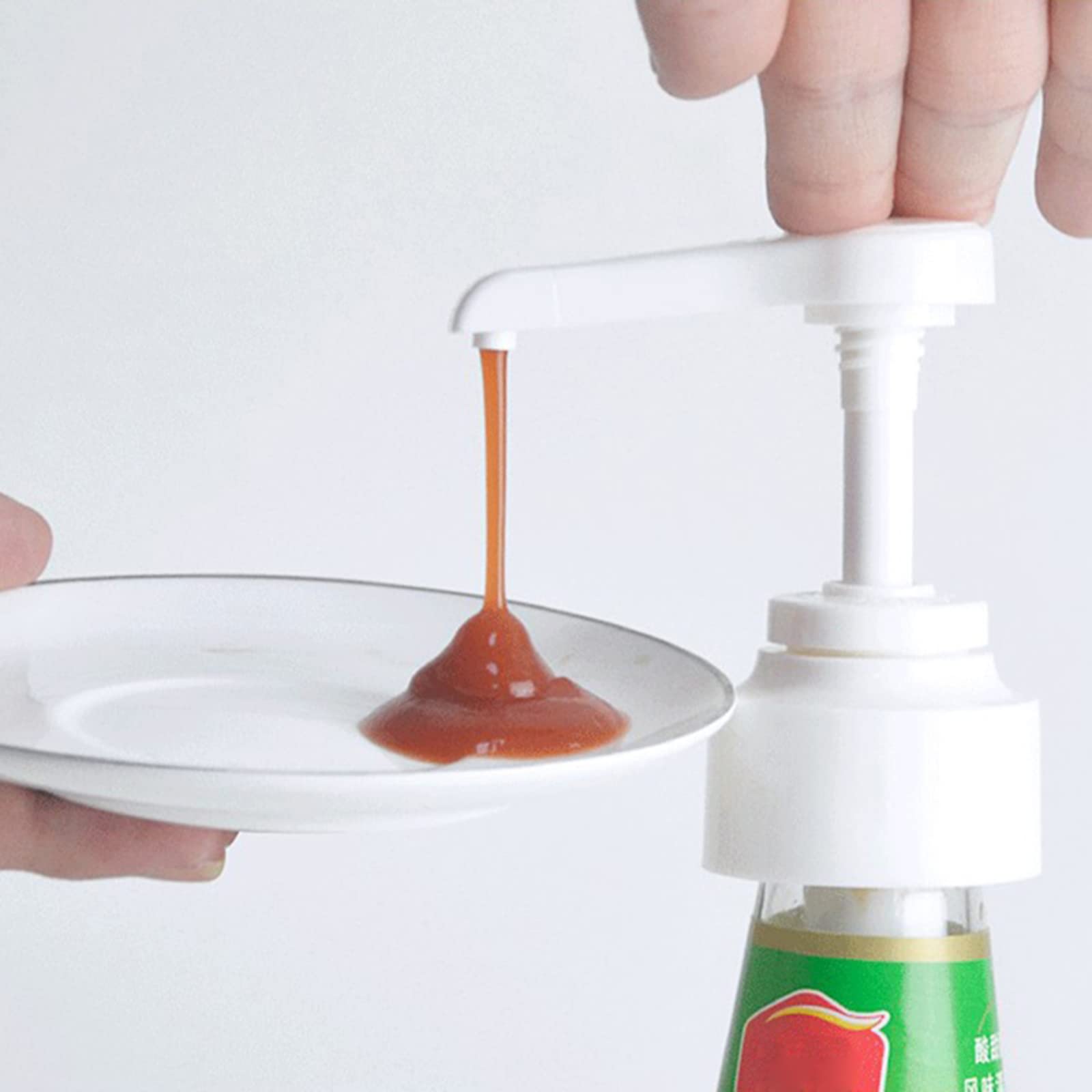Dispenser per bottiglie dispenser a pompa 5 pz/set dispenser liquido artefatto per casa cucina bagno salsa shampoo bottiglie