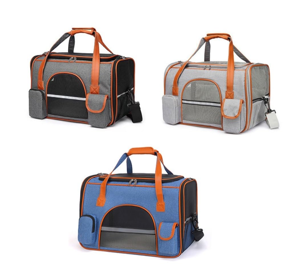 Rucksack Haustier-Handtasche Für Kleine Hunde, Hasen-Rucksack, Reise-Handtasche, Welpen-Rucksack, Hunde-Tragetasche, Badetasche Für Katzen Haustier(B,50 * 30 * 30cm)