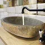 waschbecken holztisch ⭐⭐⭐⭐⭐ ABMESSUNGEN: Das Flussstein Waschbecken wird in folgender Größe geliefert (B/T/H): Modell 2: 38-45 / 38-45 / 15 cm; Abflussöffnung: 4,5 cm