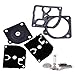 Eastar Carb Carburetor Repair Kit fit for Homelite McCullock Poulon WeedEater Zama RB-39 Rebulid