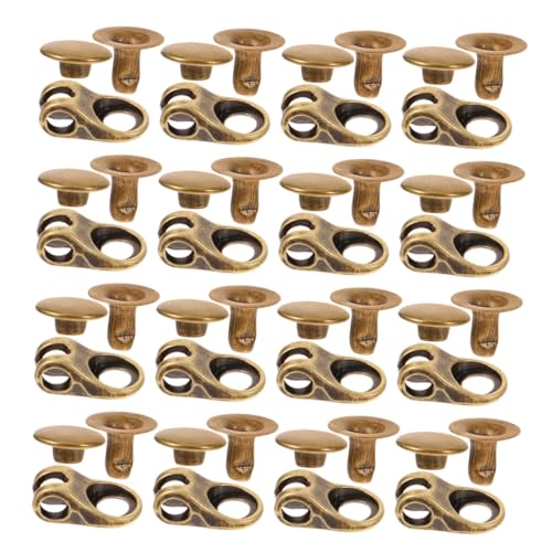 Healeved 30pcs Decorative Shoe Lace Hooks Durable Boot Eyelets for DIY Repair Hike Climb Outdoor Activities Antislip Design High Strength Materials Firm Hold