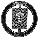 Ace of Spades Skull One Shot One Kill Spinner Challenge Coin