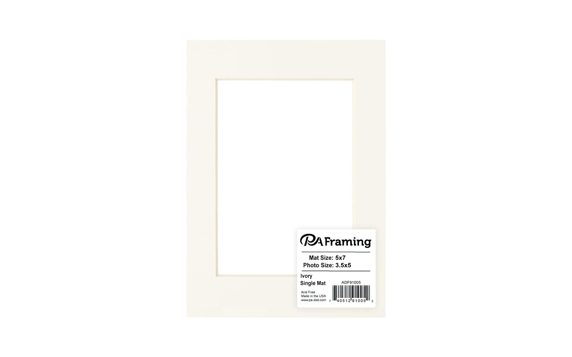 ADF Mat 5x7/3.5x5 CrmCore Ivory