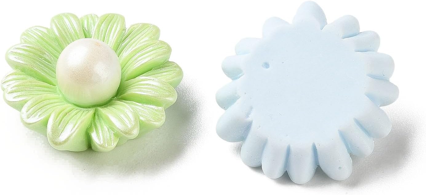 Ipotkitt Fruit Black Crow Lollipop Sunflower Resin Cabochons Slime Charms for DIY Crafts Jewelry Phone Case Earrings Hair Pin Home Decor