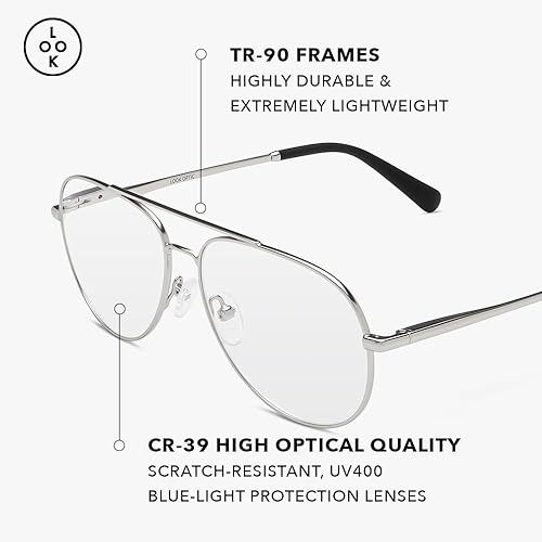 Miniatura 3 de LOOK OPTIC Cooper Reader - Lentes de lectura elegantes, unisex, de alta calidad óptica, cómodos y resistentes a los arañazos