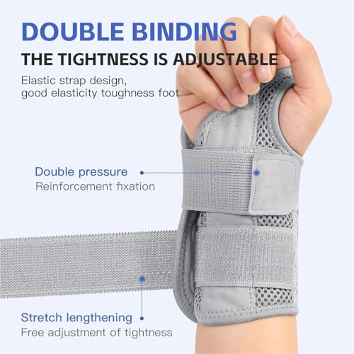 Protège-poignet réglable double sangle pour sécuriser vos sessions de course - 4