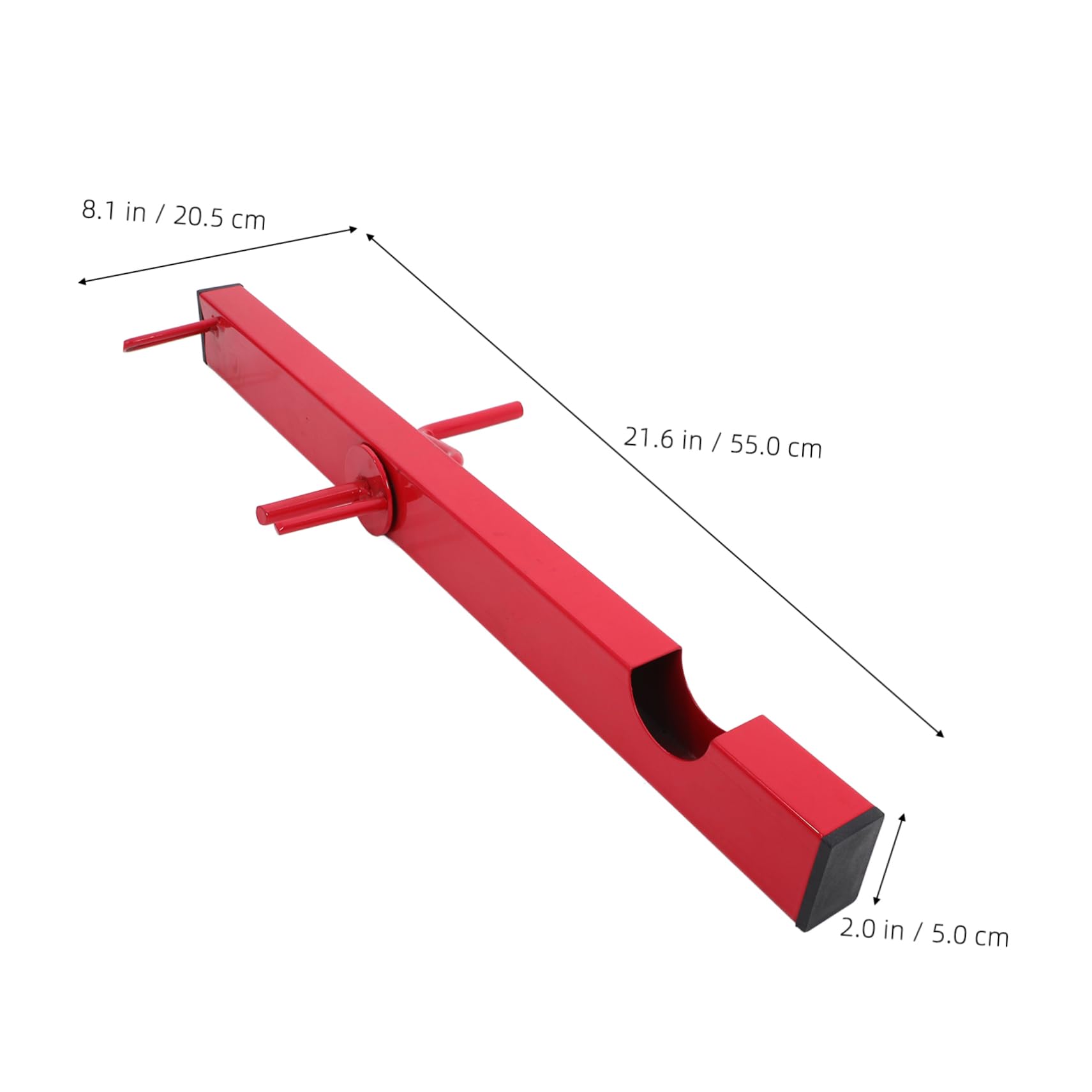 Enrouleur Manuel de Sangle pour Camion en Acier Rouge
