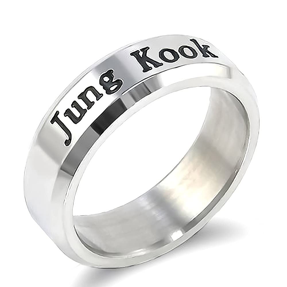 See full amazon price history chart for University Trendz Bts Bangtan Stainless Steel Ring - Kpop Jung Kook Name & Dob Ring For Men (Silver) - Size 9 University Trendz Bts Bangtan Stainless Steel Ring - Kpop Jung Kook Name & Dob Ring For Men (Silver) - Size 9 (B09HKVSVMQ) Amazon Price History, Amazon Price Tracker