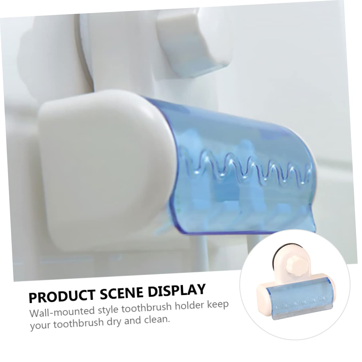 ULTECHNOVO 3pezzi Organizer Per Spazzolini Portaspazzolino Con Design e Facile Installazione Per e