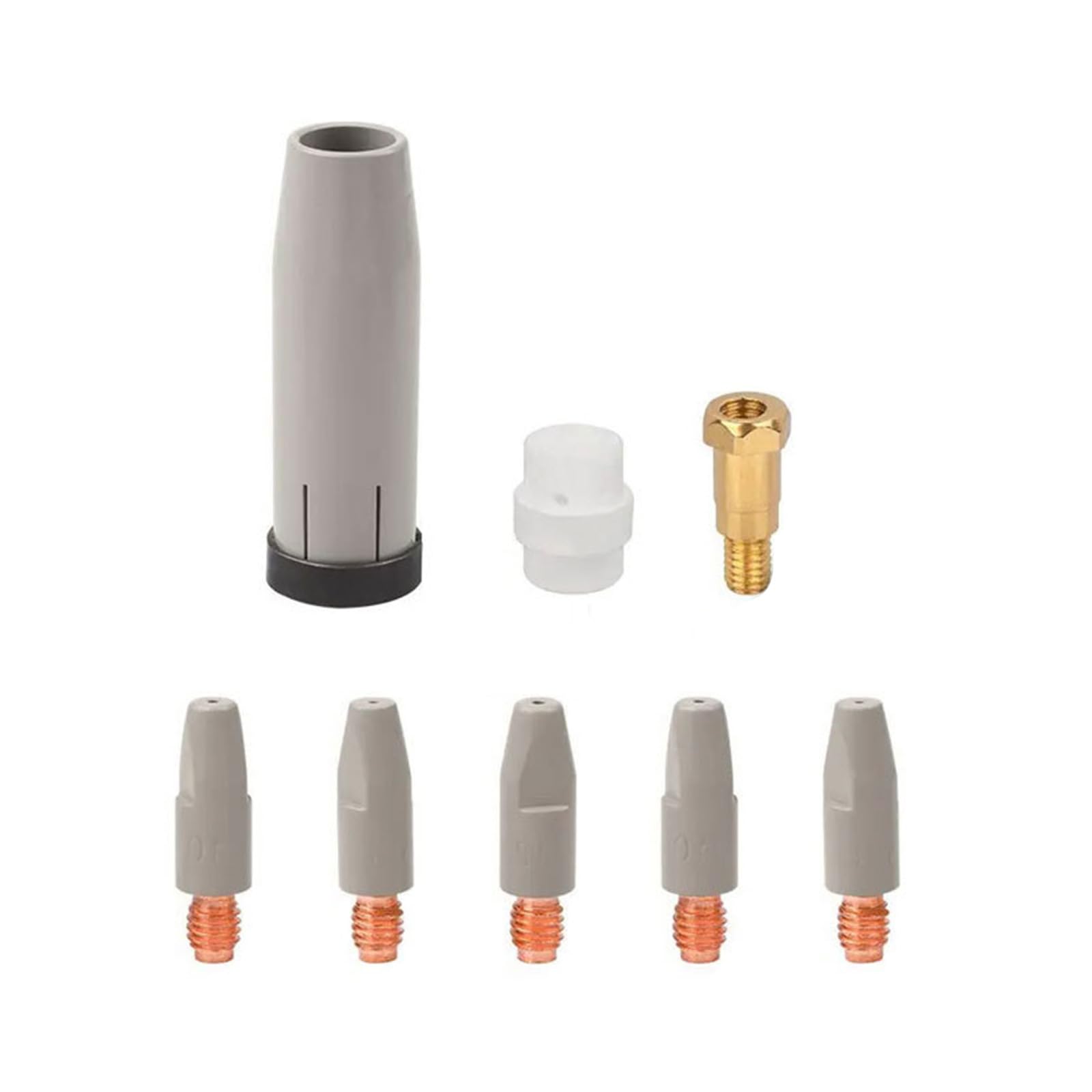 Hdoytxxm 1.2Mm Of 8 Conductives Nozzle Connectors Ensuring Best Efficiency & Durability Upgrades Engineered For 36Kd Welders Industrial Welding Equipment
