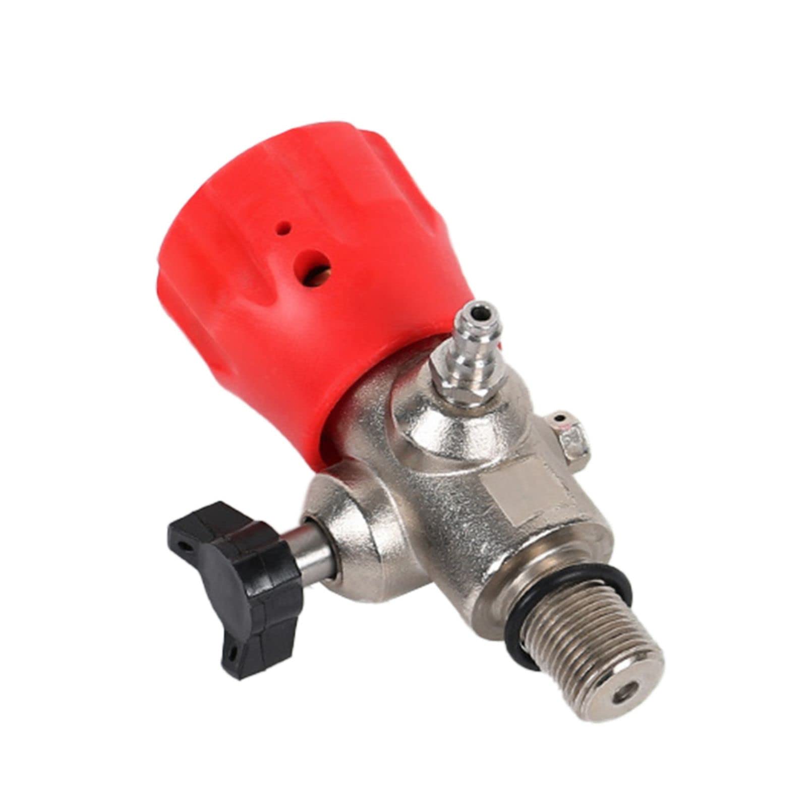 TUXING 4500PSI Station de remplissage de paintball PCP haute pression HPA Réservoir de CO2 Réservoir en fibre de carbone Système de charge DIN avec jauge de remplissage de gaz haute pression M18*1.5