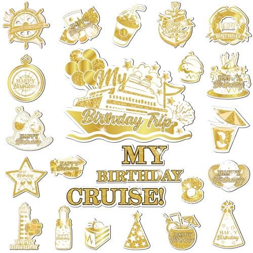 Decoración Imán para Puerta Cumpleaños Barco Cruise