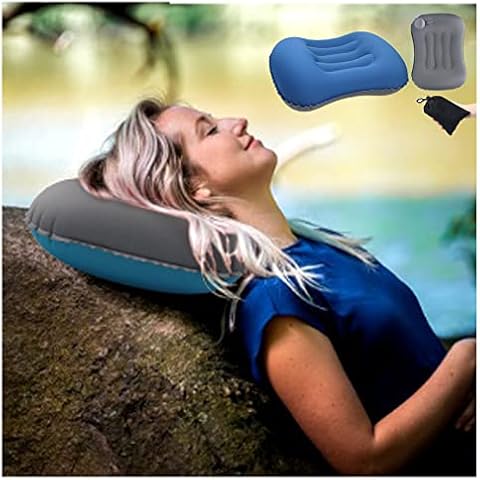 RALVIA Camping Neck Pillow, Travel Pillow Cover