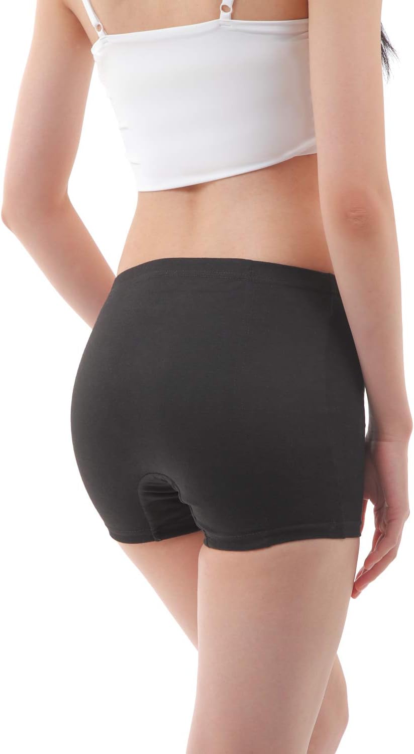 赤外線パンティー汚パンティ Liapom] サニタリー スパッツ レギンス オーバーパンツ 1分丈 生理用 漏れ防止 - 日本亚马逊代购 - Doorzo