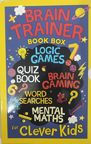 Image of QUIZ BOOKS FOR CLEVER KIDS QUIZ BOOKS AMAZING BRAIN GAMES FOR CLEVER KIDS BRAIN TRAINER (A SET OF FIVE BOOKS) BY HACHETTE INDIA 2021 EDITION