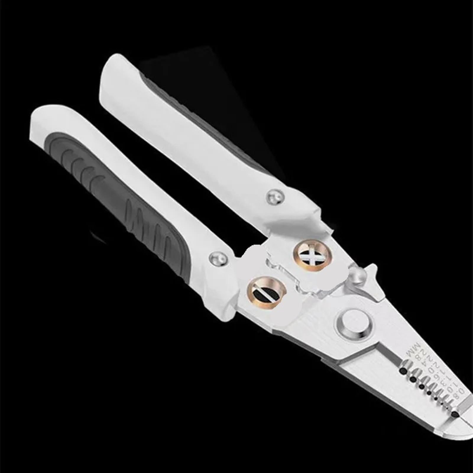 Alicates Pelacables for electricista, alicates especiales for dividir cables, alicates universales for cortar cables de grado Industrial Alicates Pelacables (Size : 0.8-2.8)