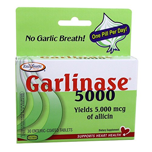 Enzymatic Therapy Garlinase Fresh, 30 Tablets (Pack of 2)