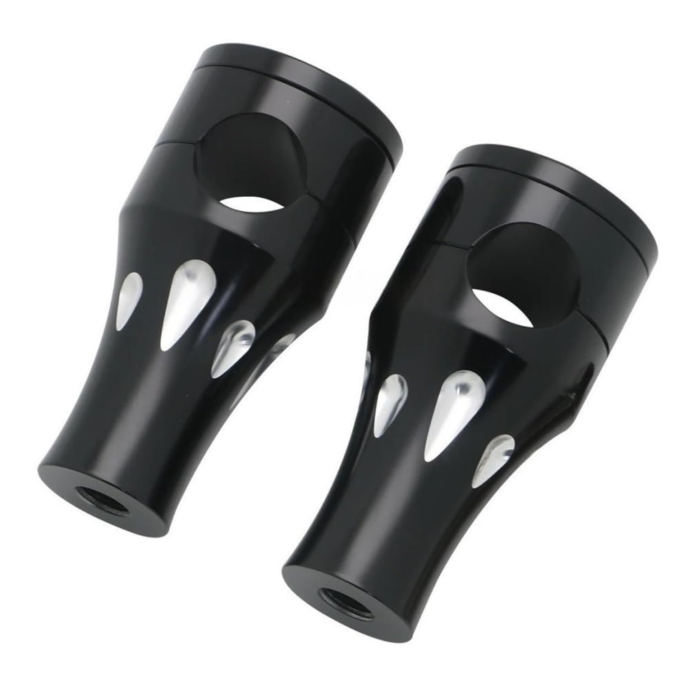 Motorrad Riser Motorrad 25MM Universal Runde Lenker Riser Clamp Halterung Für Vstar 400 650 Für Dragstar XVS400 XVS650 XVS1100 DS650