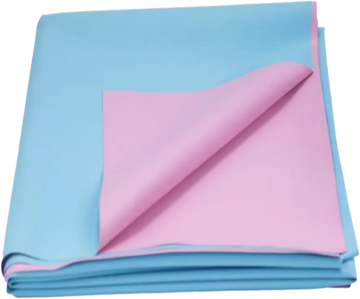 Waterproof Dry Rubber Bed Sheet Premium Washable Makintosh Sheet Non-Absorbent Reusable Crib Mat Hospital Bed Protector for Baby and Adult (1 Meter 3 Feet (L-40inchXW-36inch))