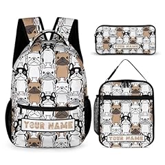 French Bulldog Backpack2 Set Custom