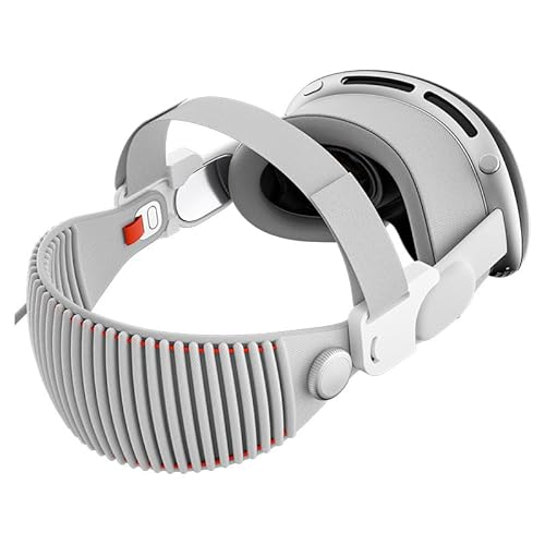 GFTVRCE Head Strap for Apple Vision Pro Pressure Reducing Comfort Head Strap Compatible with Vision Pro Accessories Enhance Comfort and Stability Suitablefor Different Head Shapes Version