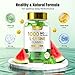 BIYODE L-Lysine Gummies with 1000mg: Lip & Skin Wellness with Vitamin C Zinc CoQ10 Hyaluronic Acid Sugar-Free Vegan Pectin Non-GMO Natural Watermelon Flavor 60 Gummies 30-Day Supply