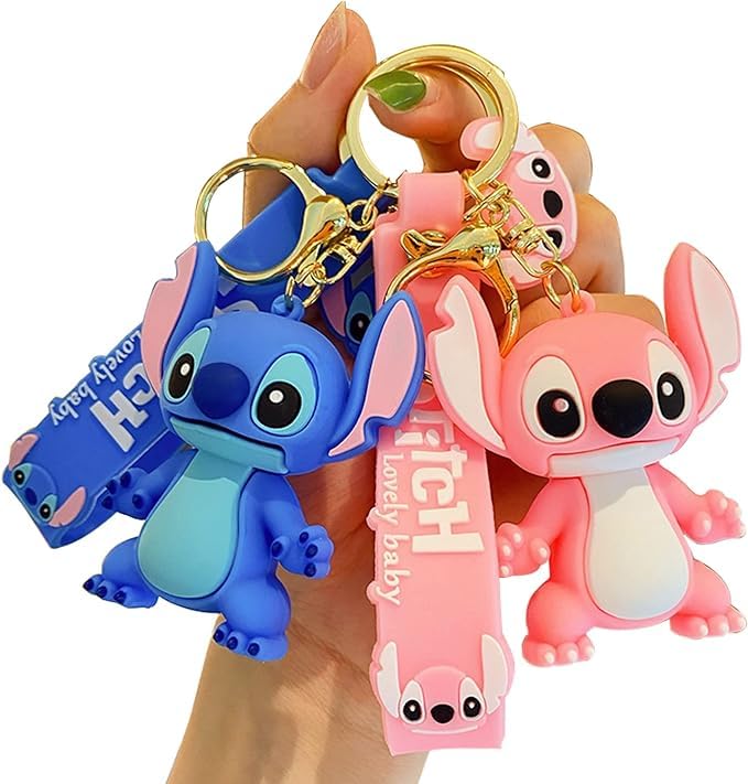 T-Juan MM2 Pcs Cute Keychain Cartoon Keychains Backpack Key Chain Wristlet Keychain Accessories Car Charms for