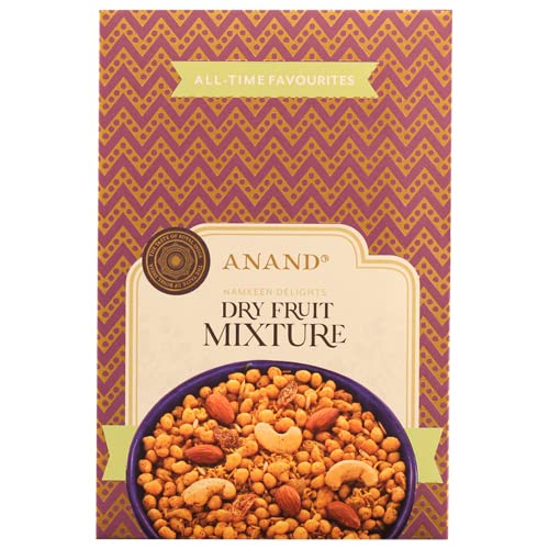 ANAND Dry Fruit Namkeen Mixture | High Protein and Fiber Rich | Raw Nutritious, Delicious & Crunchy | indian Savoury | Healthy Snacks | (Pack of 2x200g) (B0B1HVCP4D) Amazon Price History, Amazon Price Tracker