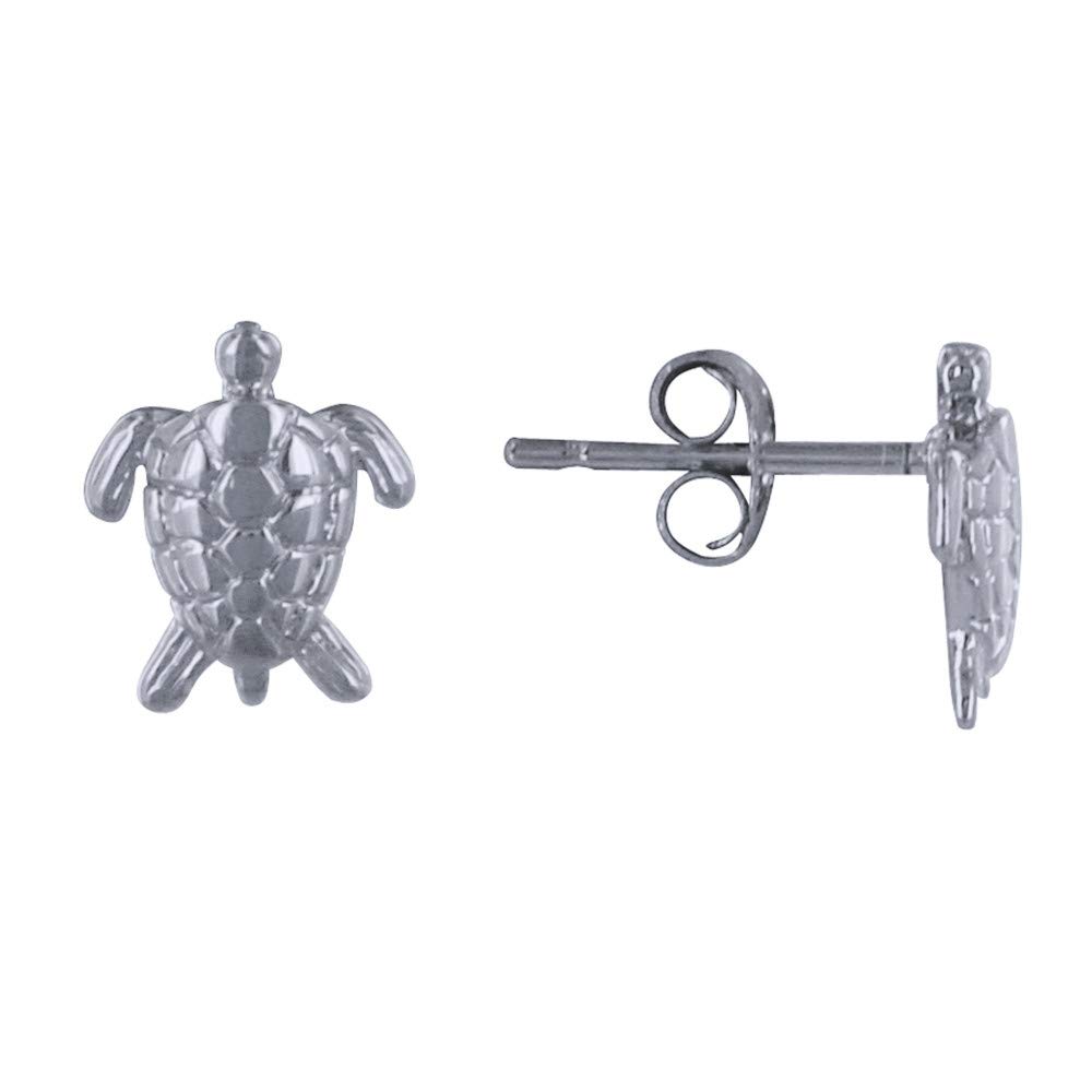 Orecchini Bulli&Pupe Bijoux in argento rodiato con elementi cuore