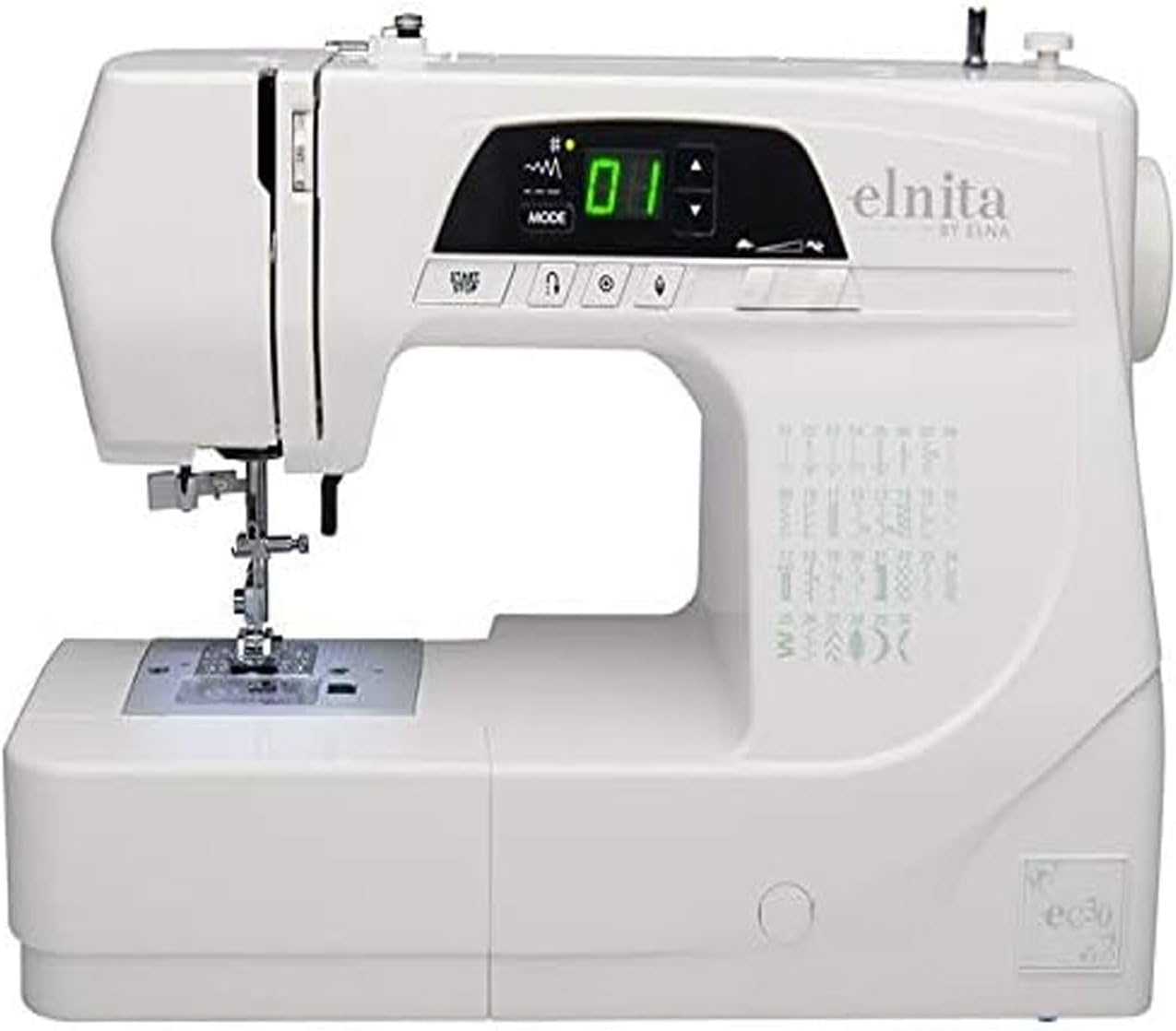 Elnita EC30 Computerized Sewing Machine with 30 Stitches