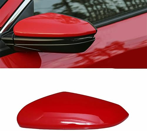 Miniatura 4 de TOTMOX Carcasa para espejo retrovisor, cubierta para espejo retrovisor lateral, compatible con Honda Civic 10th 2016-2020, lado izquierdo del