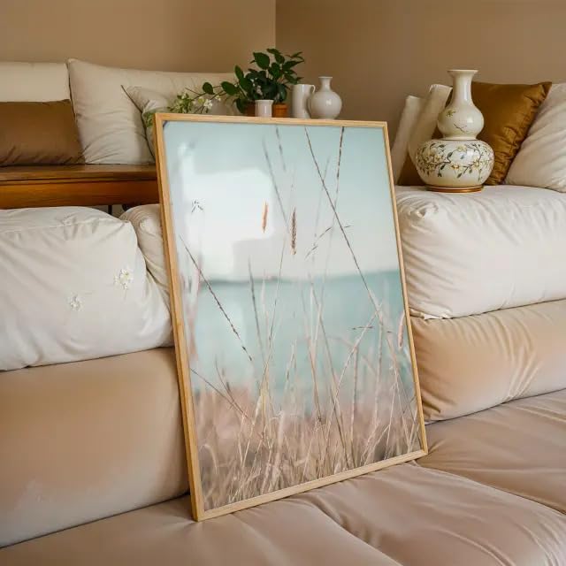 Cuadro natural beach FASE5 : décoration murale bord de mer en bois