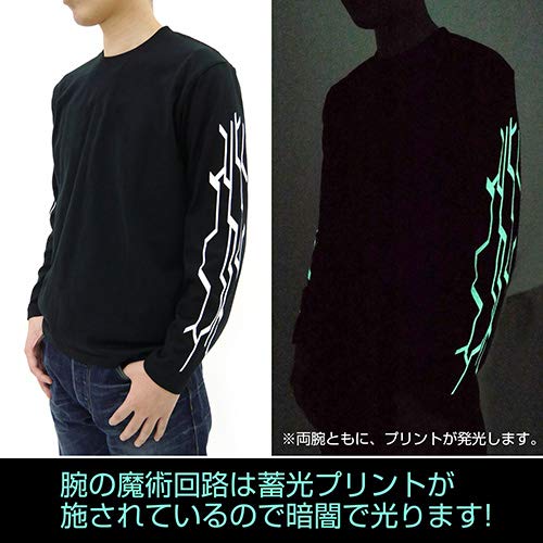RULE THE FATEロングTシャツブルーRブラックサイズ0