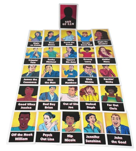 Regal-Games-Son-of-Sam-Murder-Mystery-Card-Game-for-Holidays-Game-Nights-and-Parties-5x-2-Card-Size-54-Count-Up-to-26-Players-Ages-12 Regal Games Son of Sam Murder Mystery Card Game for Holidays Game Nights and Parties 5x 2 Card Size 54 Count Up to 26 Players Ages 12