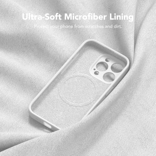 Image of Magnetic for iPhone 16 Pro Max Case Silicone White