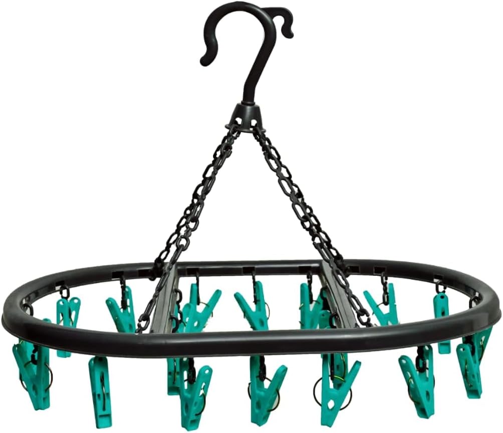 BozexPro Clothes Dryer Rack, Oval Sock Dryer Pegs, Sock Dryer For