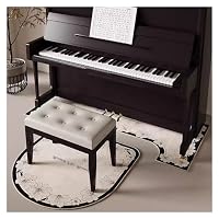 Tapis Insonorisant Pour Piano Droit 160x70 Cm - Tapis Protection Antidérapant Et Absorption Sonore - Épaisseur 10mm