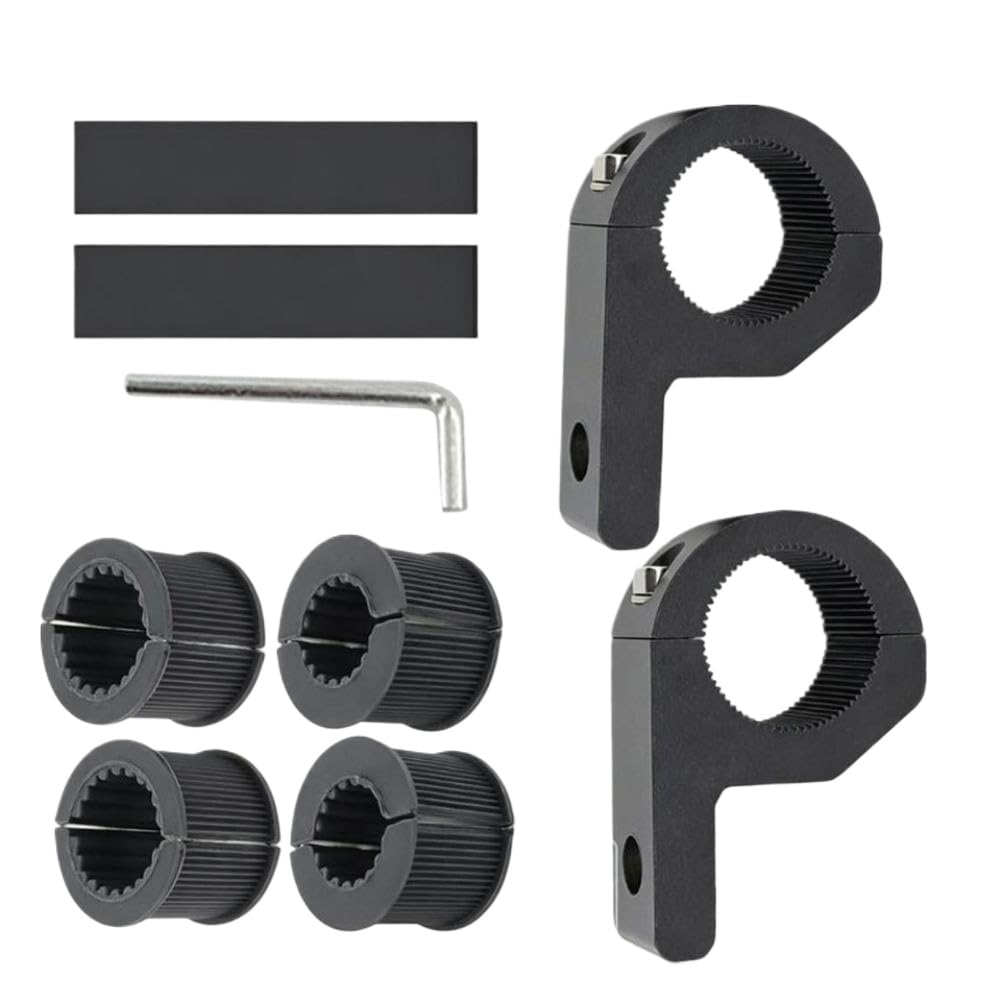 Ztbetcmva Onecolor Front Bumper Spotlight Mounting Bracket And Clips Compatible With Motorcycle Car And Off-Road Vehicle