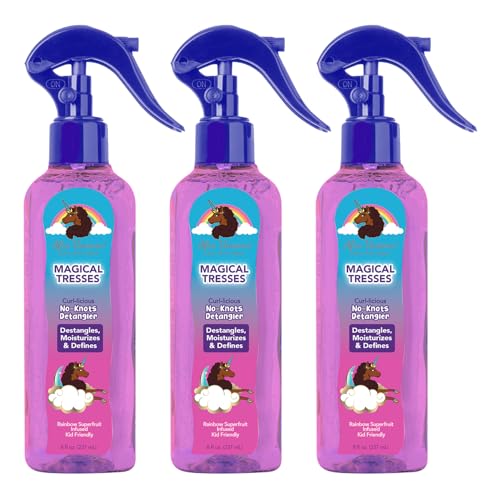 Spray Desenredante Curlicious No Knots 8oz - Pack de 3 miniatura 1