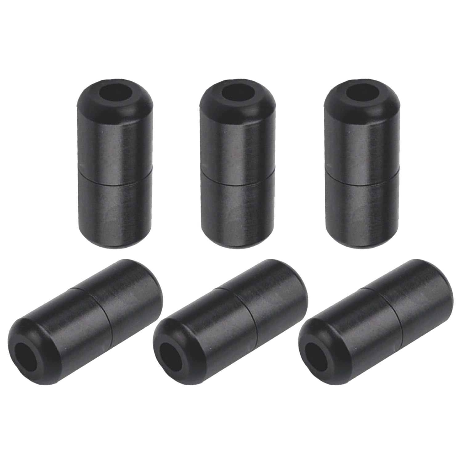 Boguish6Pcs Shoelace Buckle Locks Aluminum Elastic No Tie Clasps Shoe Lace Turnbuckle, Glossy