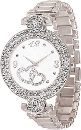 ZUPERIA Elegant Diamond Studded Watch for Girlss and Women (B0838C5KBS) Amazon Price History, Amazon Price Tracker