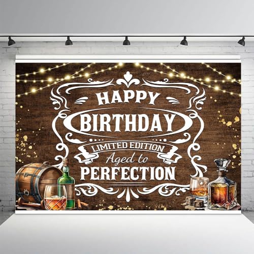 Toile de fond photographie de bière pour anniversaire masculin