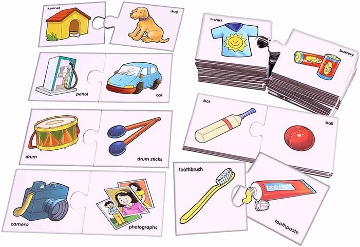 Creative's Things That Go Together |0625| Match each object with what it goes together! Suitable for 3 Yrs & Plus