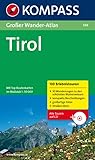  Tirol: Großer Wanderatlas mit 100 Bergerlebnistouren und 30 Familienwanderungen (KOMPASS Großes Wanderbuch, Band 598)