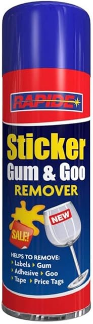Sticker Remover Spray Gel Label Residue Adhesive Tape Chewing Gum Tar Cleaner